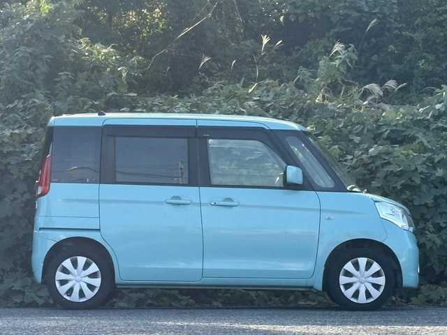 スズキ スペーシア X 大分県 2015(平27)年 9.4万km フレンチミントPM パワースライドドア /社外メモリーナビ/スマートキー/エンジンプッシュスタート/ETC