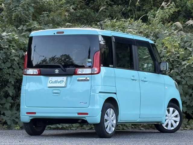 スズキ スペーシア X 大分県 2015(平27)年 9.4万km フレンチミントPM パワースライドドア /社外メモリーナビ/スマートキー/エンジンプッシュスタート/ETC