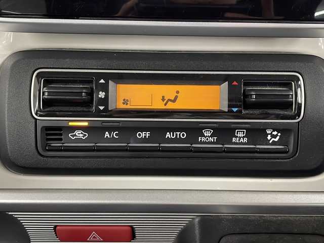 スズキ スペーシア HYBRID X 長崎県 2017(平29)年 3.8万km ピュアホワイトP 社外メモリナビ/（フルセグ/CD/DVD/BT）/バックカメラ/両側パワースライドドア/衝突軽減ブレーキ/レーンアシストキープ/横滑り防止装置/クリアランスソナー/オートライト/シートヒーター/純正アルミパッチ/リアサーキュレーター/純正フロアマット/ハロゲンヘッドライト/電動格納ミラー/スペアキー/取扱説明書/保証書