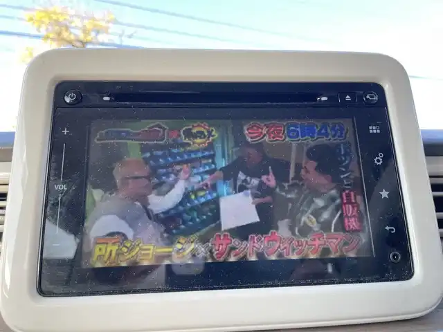 スズキ ラパン S 秋田県 2016(平28)年 8.9万km パールホワイト ワンセグテレビ/AM/FM/Bluetooth/AUX/iPod/USB/4WD/シートヒーター/純正フロアマット/オートライト/ヒーターミラー/プッシュスタート/ETC/全方位カメラ/アイドリングストップ/スペアキー/パワーウィンドウ