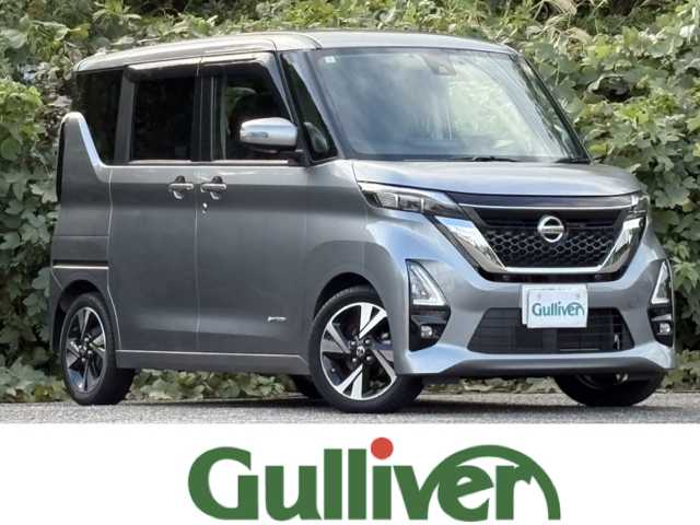 日産 ルークス HWS Gターボ プロパイロットED 大分県 2021(令3)年 1.8万km チタニウムグレーメタリック 両側パワースライドドア /片側オートステップ/アラウンドビューモニター/プロパイロット/純正メモリーナビ/フルセグ/DVD/Bluetooth/アダプティブクルーズコントロール/レーンキープアシスト/純正LEDヘッドライト/オートライトコントロール/純正15インチアルミホイール/ドライブレコーダー/スマートキー/エンジンプッシュスタート/アイドリングストップ