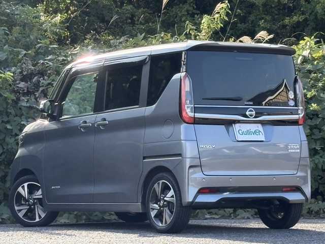 日産 ルークス HWS Gターボ プロパイロットED 大分県 2021(令3)年 1.8万km チタニウムグレーメタリック 両側パワースライドドア /片側オートステップ/アラウンドビューモニター/プロパイロット/純正メモリーナビ/フルセグ/DVD/Bluetooth/アダプティブクルーズコントロール/レーンキープアシスト/純正LEDヘッドライト/オートライトコントロール/純正15インチアルミホイール/ドライブレコーダー/スマートキー/エンジンプッシュスタート/アイドリングストップ