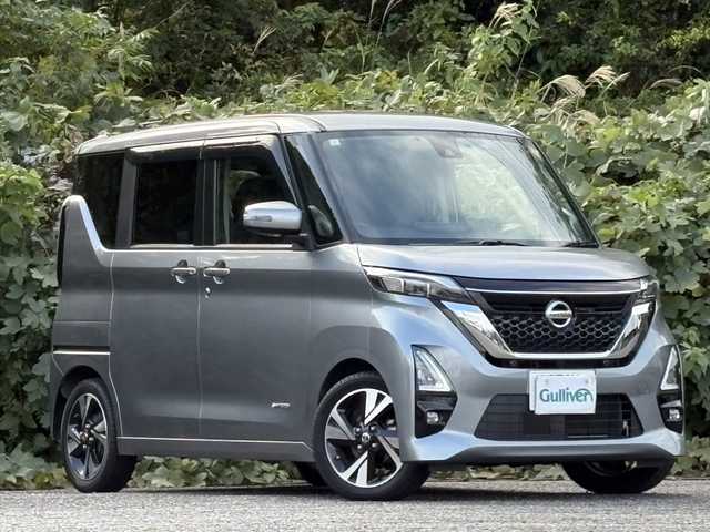 日産 ルークス HWS Gターボ プロパイロットED 大分県 2021(令3)年 1.8万km チタニウムグレーメタリック 両側パワースライドドア /片側オートステップ/アラウンドビューモニター/プロパイロット/純正メモリーナビ/フルセグ/DVD/Bluetooth/アダプティブクルーズコントロール/レーンキープアシスト/純正LEDヘッドライト/オートライトコントロール/純正15インチアルミホイール/ドライブレコーダー/スマートキー/エンジンプッシュスタート/アイドリングストップ
