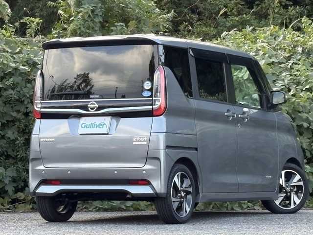 日産 ルークス HWS Gターボ プロパイロットED 大分県 2021(令3)年 1.8万km チタニウムグレーメタリック 両側パワースライドドア /片側オートステップ/アラウンドビューモニター/プロパイロット/純正メモリーナビ/フルセグ/DVD/Bluetooth/アダプティブクルーズコントロール/レーンキープアシスト/純正LEDヘッドライト/オートライトコントロール/純正15インチアルミホイール/ドライブレコーダー/スマートキー/エンジンプッシュスタート/アイドリングストップ