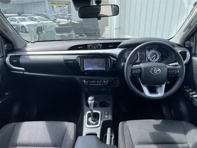トヨタ ハイラックス Z 富山県 2021(令3)年 3万km アティチュードブラックマイカ ４ＷＤ／/社外ＳＤナビ／/フルセグＴＶ／/ＤＶＤ再生／/Ｂｌｕｅｔｏｏｔｈ／/バックカメラ／/レーダークルーズコントロール／/レーンキープアシスト／/コーナーセンサー／/USB入力//LEDオートライト//スマートキー