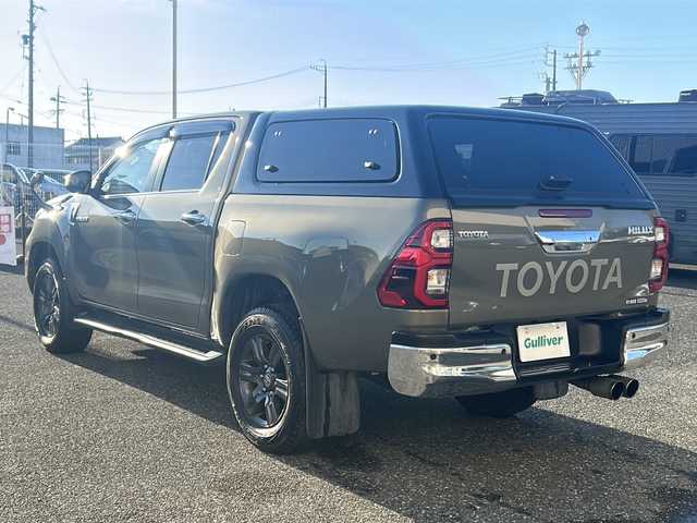 トヨタ ハイラックス Z 愛知県 2021(令3)年 1.5万km オキサイドブロンズM 禁煙車/純正メモリナビ/　AM/FM/BT/USB/HDMI/DISC/フルセグTV/GRフロントエアロ/GRサイドステップ/社外ドライブレコーダー/前後クリアランスソナー/追従機能付きクルーズコントロール/レーンキープアシスト/ダウンヒルアシストコントロール/センターデフロック/アイドリングストップ/オートライト/LEDヘッドライト/フォグランプ/ETC/純正１７インチAW/純正フロアマット/純正ドアバイザー/横滑り防止装置/盗難防止装置/革巻きステアリング/ステアリングスイッチ/W＋サイドエアバッグ/保証書/取説/スペアキー