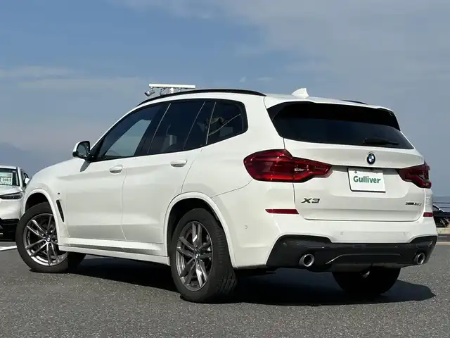 ＢＭＷ Ｘ３ xDrive20d Mスポーツ 島根県 2021(令3)年 3.8万km アルピンホワイトⅢ 登録時走行距離39310km/純正ナビ(Bluetooth・AM・FM)/フルセグテレビ/全周囲カメラ/バックカメラ/サイドカメラ/フロントカメラ/前席パワーシート/全席シートヒーター/電動リアゲート/ブラインドスポットモニター/ヘッドアップディスプレイ/純正ドライブレコーダー/純正ETC/レーダークルーズコントロール/レーンキープアシスト/衝突被害軽減ブレーキ/前後コーナーセンサー/LEDヘッドライト/オートライト/パドルシフト/純正19インチAW/禁煙車
