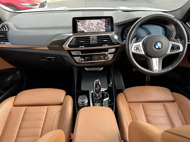 ＢＭＷ Ｘ３ xDrive20d Mスポーツ 島根県 2021(令3)年 3.8万km アルピンホワイトⅢ 登録時走行距離39310km/純正ナビ(Bluetooth・AM・FM)/フルセグテレビ/全周囲カメラ/バックカメラ/サイドカメラ/フロントカメラ/前席パワーシート/全席シートヒーター/電動リアゲート/ブラインドスポットモニター/ヘッドアップディスプレイ/純正ドライブレコーダー/純正ETC/レーダークルーズコントロール/レーンキープアシスト/衝突被害軽減ブレーキ/前後コーナーセンサー/LEDヘッドライト/オートライト/パドルシフト/純正19インチAW/禁煙車