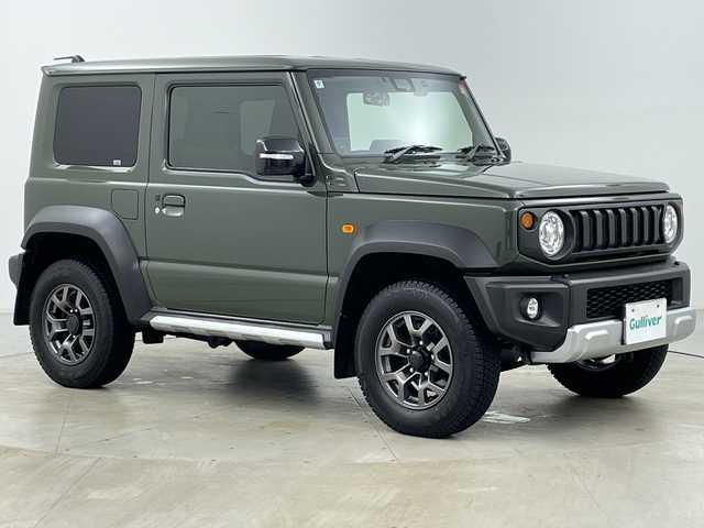 スズキ ジムニー シエラ JC 道央・札幌 2020(令2)年 5万km ジャングルグリーン ・ワンオーナー/・４WD/・社外ナビ（TV＆CD＆DVD＆BT＆SD）/・バックカメラ/・スズキセーフティサポート/・ヘッドライトウォッシャー/・クルーズコントロール/・社外ドライブレコーダー/・シートヒーター/・ビルトインETC/・社外レーダー/・オートライト/・LEDライト/・スマートキー/・スペアキー