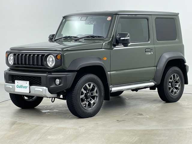スズキ ジムニー シエラ JC 道央・札幌 2020(令2)年 5万km ジャングルグリーン ・ワンオーナー/・４WD/・社外ナビ（TV＆CD＆DVD＆BT＆SD）/・バックカメラ/・スズキセーフティサポート/・ヘッドライトウォッシャー/・クルーズコントロール/・社外ドライブレコーダー/・シートヒーター/・ビルトインETC/・社外レーダー/・オートライト/・LEDライト/・スマートキー/・スペアキー