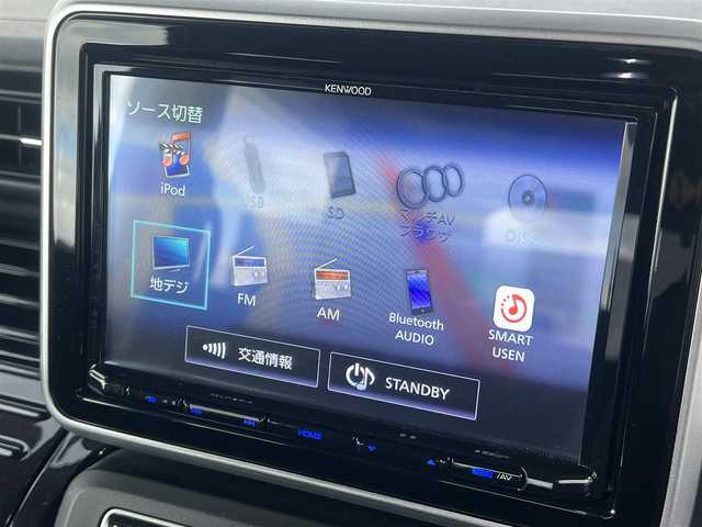 スズキ スペーシア カスタム HYBRID GS 岐阜県 2023(令5)年 1.2万km ピュアホワイトP ４WD/衝突軽減システム/LEDヘッドライト/片側パワースライドドア/純正SDナビ（DVD/CD/BT）/フルセグ（走行中視聴可能）/スズキ純正アルミ（夏タイヤ装着）/スマートキー/アイドリングストップ/プッシュスタート/クルーズコントロール追従走行有/オートマチックハイビーム/コーナーセンサー/レーンキープアシスト/ステアリングスイッチ/前席シートヒーター/純正フロアマット/純正ドアバイザー/オートライト/オートエアコン/パワーステアリング/パワーウィンドウ/電動格納ウィンカーミラー/横滑り防止/盗難防止装置/寒冷地仕様/取扱説明書/スペアキー×１