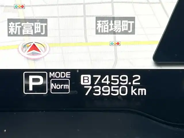 スバル レヴォーグ 1．8STIスポーツ EX 愛知県 2021(令3)年 7.4万km WRブルーパール 純正メーカーナビ（AM/FM/BT）/ビルドインETC/追従機能付きクルーズコントロール/車線逸脱防止機能/マルチビューモニター/バックカメラ/レザーシート/メモリー機能付きパワーシート/シートヒーター/AWD/電動パーキングブレーキ/マニュアル機能付きAT/ステアリングスイッチ/プッシュスタート/パワーバックドア/オートライト/LEDヘッドランプ/フォグランプ