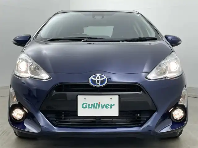 トヨタ アクア S スタイルブラック 岡山県 2016(平28)年 6万km ダークブルーマイカ 純正ナビ/・FM/AM/Bluetooth/フルセグ/CD/DVD/型番:NSZT-W66T/バックカメラ/ビルトインETC/トヨタセーフティーセンス/・プリクラッシュセーフティ/・レーンキープアシスト/・オートマチックハイビーム/社外フロアマット/オートエアコン/オートライト/・フォグライト/プッシュスタート/スマートキー×2/取扱説明書