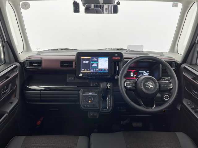 スズキ スペーシア カスタム HYBRID XS 長野県 2024(令6)年 0.8万km ピュアホワイトパール/ブラック2トーン 4WD/純正メモリナビ/フルセグ&USB&BT&AppleCarPlay&AndroidAuto/スズキセーフティーサポート/アダプティブクルーズコントロール/レーンキープアシスト/車線逸脱警報/衝突軽減ブレーキ/デュアルセンサーブレーキサポート/コーナーセンサー/ヘッドアップディスプレイ/標識認識機能/先行車発進告知/前後ドライブレコーダー/両側パワースライドドア/ハーフレザーシート/前席シートヒーター/ステアリングスイッチ/ステアリングヒーター/2列目サンシェード/全方位カメラ/ビルトインETC/LEDヘッドライト/オートライト/フロントフォグランプ/電動格納ミラー/ウィンカーミラー/ドアミラーヒーター/電動ホールド/オートホールド/純正15インチAW装着/純正フロアマット/純正ドアバイザー/プッシュスタート/スマートキー/取扱説明書/新車保証書