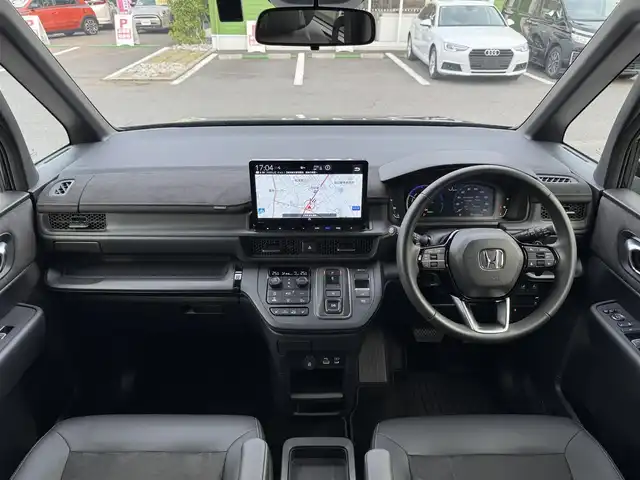 ホンダ ステップワゴン スパーダ eHEV プレミアムライン 千葉県 2024(令6)年 1.3万km ミッドナイトブルービームM ワンオーナー/ホンダセンシング /レーダークルーズコントロール/レーンキープアシスト/ブラインドスポットモニター/純正11.4インチナビ/フルセグTV/Bluetooth/カープレイ/バックカメラ/ハーフレザーシート/シートヒーター（前席・2列目）/純正ETC2.0/純正ドライブレコーダー/純正フロアマット/純正17インチAW/革巻きステアリング/プッシュスタート/スマートキー/保証書・取説/スペアキー