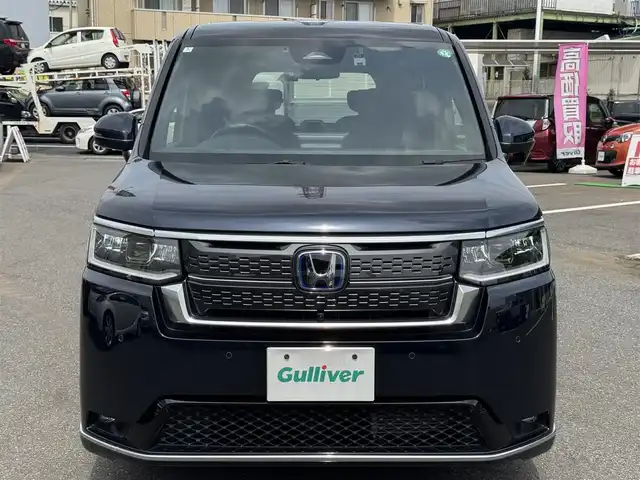 ホンダ ステップワゴン スパーダ eHEV プレミアムライン 千葉県 2024(令6)年 1.3万km ミッドナイトブルービームM ワンオーナー/ホンダセンシング /レーダークルーズコントロール/レーンキープアシスト/ブラインドスポットモニター/純正11.4インチナビ/フルセグTV/Bluetooth/カープレイ/バックカメラ/ハーフレザーシート/シートヒーター（前席・2列目）/純正ETC2.0/純正ドライブレコーダー/純正フロアマット/純正17インチAW/革巻きステアリング/プッシュスタート/スマートキー/保証書・取説/スペアキー