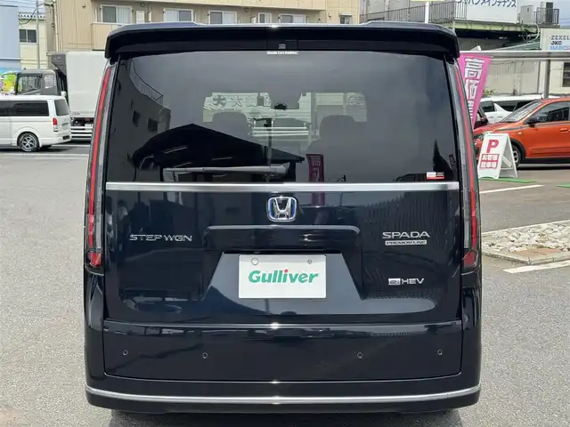 ホンダ ステップワゴン スパーダ eHEV プレミアムライン 千葉県 2024(令6)年 1.3万km ミッドナイトブルービームM ワンオーナー/ホンダセンシング /レーダークルーズコントロール/レーンキープアシスト/ブラインドスポットモニター/純正11.4インチナビ/フルセグTV/Bluetooth/カープレイ/バックカメラ/ハーフレザーシート/シートヒーター（前席・2列目）/純正ETC2.0/純正ドライブレコーダー/純正フロアマット/純正17インチAW/革巻きステアリング/プッシュスタート/スマートキー/保証書・取説/スペアキー