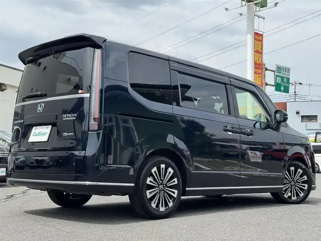 ホンダ ステップワゴン スパーダ eHEV プレミアムライン 千葉県 2024(令6)年 1.3万km ミッドナイトブルービームM ワンオーナー/ホンダセンシング /レーダークルーズコントロール/レーンキープアシスト/ブラインドスポットモニター/純正11.4インチナビ/フルセグTV/Bluetooth/カープレイ/バックカメラ/ハーフレザーシート/シートヒーター（前席・2列目）/純正ETC2.0/純正ドライブレコーダー/純正フロアマット/純正17インチAW/革巻きステアリング/プッシュスタート/スマートキー/保証書・取説/スペアキー