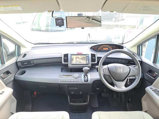 ホンダ フリード G Lパッケージ 大阪府 2008(平20)年 8.7万km ルナスブルーパール /禁煙車//ワンオーナー//ディーラーオプションHDDナビ//Bluetooth/CD/DVD/AUX//バックカメラ//ワンセグテレビ//360度＋後方ドライブレコーダー(YupiteruQ-30R)//ETC//純正フロアマッット//片側パワースライドドア//ドアバイザー//HIDヘッドライト