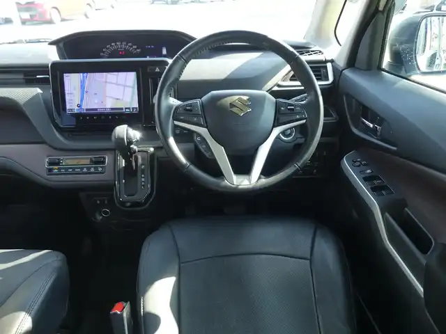 スズキ ソリオ バンディット HV MV 千葉県 2020(令2)年 2.4万km ピュアホワイトP 衝突軽減ブレーキ/両側電動スライドドア/純正SDナビ/（DVD/FM/AM/Bluetooth/USB）/フルセグTV/全方位カメラ/レーンキープアシスト/コーナーセンサー/横滑り防止装置装置/前席シートヒーター/ETC/電動格納ミラー/LEDヘッドライト/オートライト/純正15インチAW/フロアマット/プッシュスタート/スペアキー