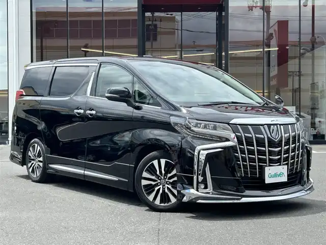 トヨタ アルファード S Cパッケージ 宮城県 2020(令2)年 8.8万km ブラック 登録時走行距離88044km/モデリスタエアロ （F/S/R）/ツインムーンルーフ /トヨタセーフティセンス/・プリクラッシュセーフティ/・レーダークルーズコントロール/・レーンディパーチャーアラート/・オートハイビーム/・クリアランスソナー /9インチ純正ディスプレイナビ/　　AM/FM/BT/USB/ミラーキャスト/　　androidauto/applecarplay/バックカメラ/両側パワースライドドア/パワーバックドア /3眼LEDオートライト/LEDフォグランプ/シーケンシャルターンランプ/レザーシート/全席パワーシート/前席シートベンチレーション/運転席シートメモリー/ステアリングスイッチ/ステアリングヒーター/ウッドコンビステアリング/ドライブレコーダー/リアオートエアコン/後席ロールアップサンシェード/後席オットマン付キャプテンシート/電動パーキングブレーキ/オートブレーキホールド/プッシュスタート /スマートキー/ビルトインETC