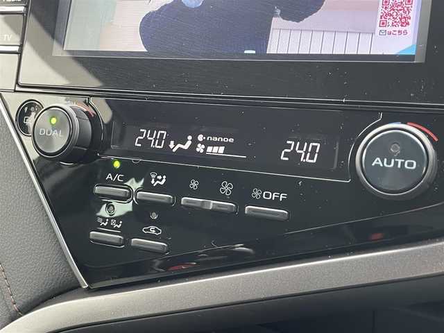 トヨタ カムリ G 福島県 2017(平29)年 2.9万km ダークブルーマイカM 純正ナビ/（CD/DVD/BT/AM/FM）/バックモニター/レーダークルーズコントロール/ヘッドアップディスプレイ/D席パワーシート/LEDライト/オートハイビーム/オートホールド/前ドラレコ/防眩ミラー/ナノイーエアコン/プッシュスタート/スマートキー/ドアバイザー/ETC2.0