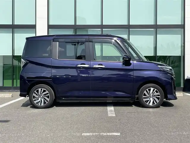 トヨタ ルーミー カスタムG 和歌山県 2021(令3)年 5.1万km クールバイオレットクリスタルシャイン 純正ナビ/(AM/FM/CD/DVD/Bluetooth)/衝突軽減ブレーキ/横滑り防止機能/コーナーセンサー/アイドリングストップ/レーダークルコン/電動パーキング/オートホールド/ステアリングスイッチ/オートライト/ETC/プッシュスタート/スマートキー/純正フロアマット/純正AW