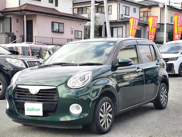 ダイハツ ブーン スタイル SAⅢ 熊本県 2019(平31)年 7.5万km ダークエメラルドマイカ 純正ナビ（NSZN-W69D）/【フルセグTV/CD/DVD/Bluetooth】/バックカメラ/衝突被害軽減ブレーキ/コーナーセンサー/オートLEDヘッドライト/ウィンカーミラー/アイドリングストップ/純正14インチAW/ドライブレコーダー/ETC/プッシュスタート/ステアリングスイッチ/純正フロアマット/純正ドアバイザー/横滑り防止/盗難防止装置/保証書/取扱説明書