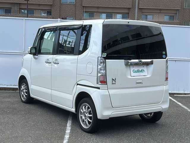 ホンダ Ｎ ＢＯＸ G Lパッケージ 道東・釧路十勝 2017(平29)年 9.4万km プレミアムホワイトパールⅡ 純正メモリーナビ/　フルセグTV/Bluetooth/　CD/DVD/USB/片側パワースライドドア/バックカメラ/ETC/ステアリングスイッチ/シートヒーター/純正フロアマット/スマートキー