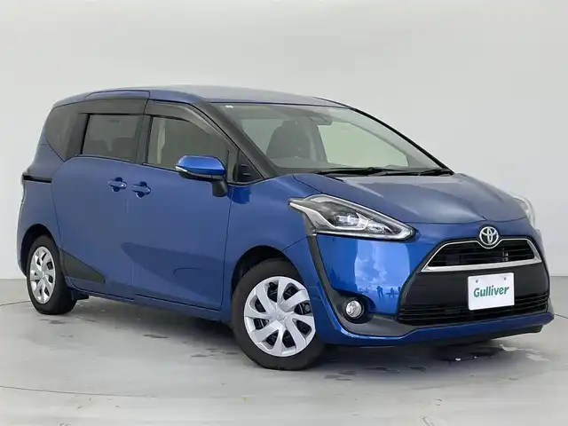 トヨタ シエンタ G 富山県 2017(平29)年 3万km コバルトブルーメタリック 純正ナビ(AM/FM/CD/BT)/ワンセグTV/バックカメラ/レーンキープアシスト/衝突軽減ブレーキ/先行車発進アラーム/両側パワースライドドア/前後ドライブレコーダー/前席シートヒーター/社外AW付スタッドレスタイヤ車載/ビルトインETC/アイドリングストップ/プッシュスタート/スマートキー/横滑り防止装置/純正フロアマット/LEDヘッドライト/オートライト/オートマチックハイビーム/ステアリングスイッチ/革巻きステアリング