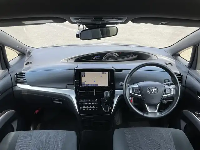 トヨタ エスティマ アエラス 道央・札幌 2019(平31)年 4.6万km ブラック ４WD/ワンオーナー/寒冷地仕様/純正ディーラーOPナビ/CD/DVD/BT/フルセグ/トヨタセーフティセンス/プリクラッシュセーフティ/横滑り防止装置/クルーズコントロール/レーンキープアシスト/クリアランスソナー/バックカメラ/ビルトインETC/ドライブレコーダー/センターデフロック/ワイパーデアイサー/両側パワースライドドア/パワーバックドア/2列目オットマン/革巻きステアリング/ステアリングリモコン/AC100V/MTモード付AT/プッシュスタート/スマートキー/LEDヘッドライト/オートライト/オートハイビーム/フォグランプ/電動格納ミラー/ウィンカーミラー/純正フロアマット/ドアバイザー/社外AW付冬タイヤ積込/215/60/R17/2021年/山7mm/TRDフロント/リヤエアロ