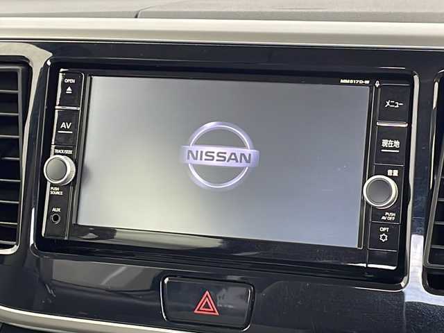 日産 デイズ ルークス X 福岡県 2017(平29)年 3.1万km ブラック 純正メモリナビ　/　フルセグTV/Bluetooth/CD/DVD/USB/アラウンドビューモニター/ETC/ドライブレコーダー(ZDR-012)/片側パワースライドドア/衝突被害軽減ブレーキ/横滑り防止装置/アイドリングストップ/禁煙車