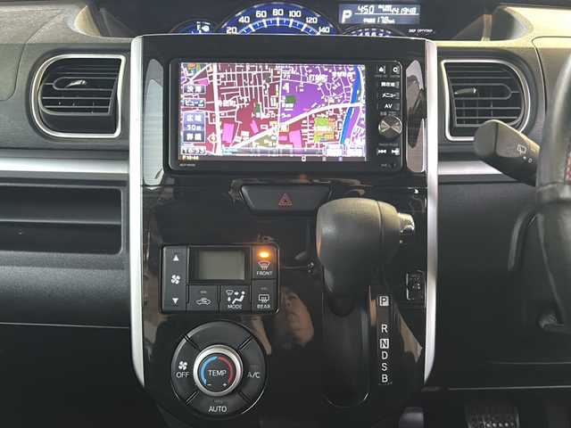 ダイハツ タント カスタム X トップED SAⅡ 大阪府 2015(平27)年 6.1万km パールホワイトⅢ 純正メモリナビ/フルセグテレビ/バックカメラ/プッシュスタート/片側パワースライドドア/衝突被害軽減システム/純正フロアーマット/ETC/保証書/取扱説明書