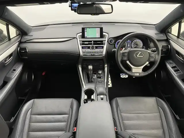 レクサス ＮＸ 300h Fスポーツ 岡山県 2015(平27)年 6万km ブラック メーカーナビ /・地デジ/BT/DVD/CD/SD/Blu-ray/パノラミックビューモニター/ブラインドスポットモニター/プリクラッシュセーフティ/レーダークルーズコントロール/黒本革シート/シートヒーター /ベンチレーション /パワーシート /パワーバックドア /三眼LEDライト/オートライト/360度ドラレコ /ビルトインETC/コーナーセンサー