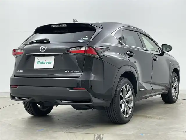 レクサス ＮＸ 300h Fスポーツ 岡山県 2015(平27)年 6万km ブラック メーカーナビ /・地デジ/BT/DVD/CD/SD/Blu-ray/パノラミックビューモニター/ブラインドスポットモニター/プリクラッシュセーフティ/レーダークルーズコントロール/黒本革シート/シートヒーター /ベンチレーション /パワーシート /パワーバックドア /三眼LEDライト/オートライト/360度ドラレコ /ビルトインETC/コーナーセンサー