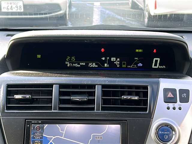 トヨタ プリウス α S ツーリングセレクション 京都府 2013(平25)年 8.8万km ブラック 〇Bluetooth/〇フルセグ/〇純正アルミ/〇スマートキー/〇AAC/〇LED/〇プッシュスタート/〇バックカメラ