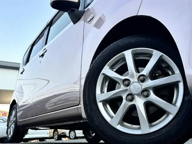 ダイハツ ムーヴ X 熊本県 2015(平27)年 13.4万km ライトローズマイカメタリック 純正ナビ/【ワンセグTV/CD】/純正14インチAW/オートライト/スマートキー/プッシュスタート/純正フロアマット/純正ドアバイザー/横滑り防止/盗難防止装置/保証書/取扱説明書