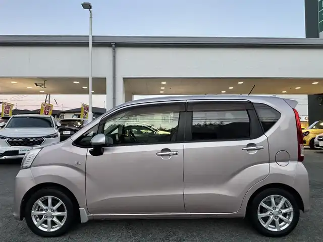 ダイハツ ムーヴ X 熊本県 2015(平27)年 13.4万km ライトローズマイカメタリック 純正ナビ/【ワンセグTV/CD】/純正14インチAW/オートライト/スマートキー/プッシュスタート/純正フロアマット/純正ドアバイザー/横滑り防止/盗難防止装置/保証書/取扱説明書