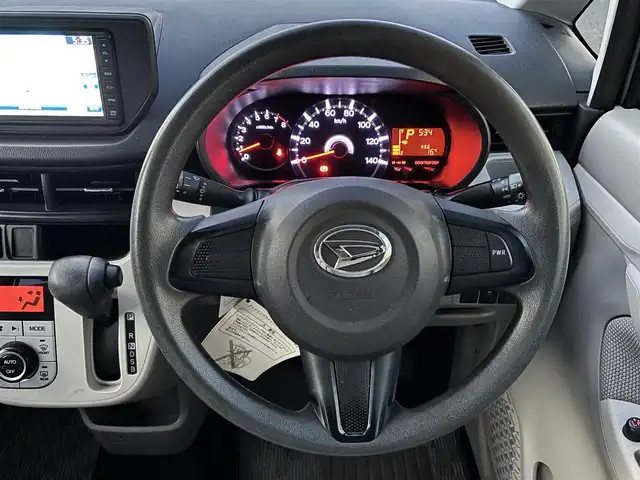 ダイハツ ムーヴ X 熊本県 2015(平27)年 13.4万km ライトローズマイカメタリック 純正ナビ/【ワンセグTV/CD】/純正14インチAW/オートライト/スマートキー/プッシュスタート/純正フロアマット/純正ドアバイザー/横滑り防止/盗難防止装置/保証書/取扱説明書