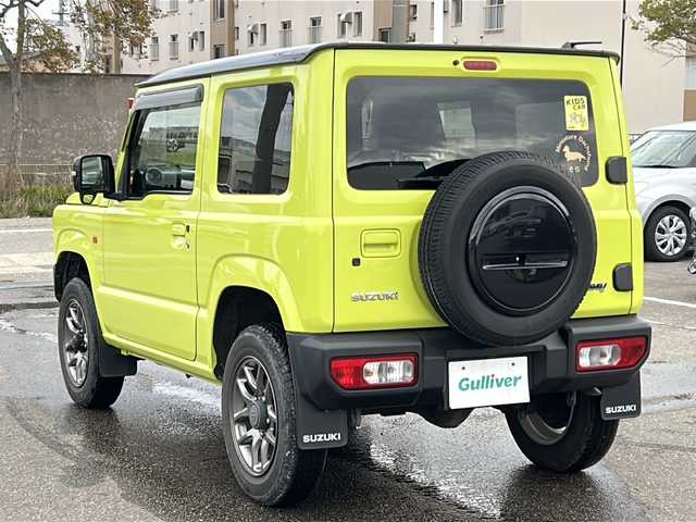 スズキ ジムニー XC 石川県 2020(令2)年 5万km キネティックイエロー/ブラック 4WD/ワンオーナー/衝突軽減ブレーキ/レーンキープアシスト/純正メモリーナビゲーション/【Bluetooth・CD・DVD・SD・フルセグTV】/型番：CN-RZ853/バックカメラ/クルーズコントロール/エンジンプッシュスタート/・スマートキー/・スペアキー/LEDヘッドライト/・オートライト/・フォグランプ/・ヘッドライトウォッシャー/前方ドライブレコーダー/ビルトインETC/前席シートヒーター/ヒルディセントコントロール/ステアリングリモコン/横滑り防止装置/純正フロアマット/保証書/取扱説明書/記録薄