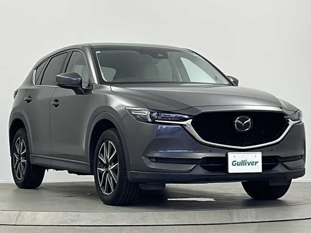 マツダ ＣＸ－５ XD Lパッケージ 大阪府 2017(平29)年 4.8万km マシーングレープレミアムM 純正７インチSDナビ/TV/CD/DVD/ブルートゥース/AUX/USB/バックカメラ/パワーバックドア/ハンドルヒーター/白革シート/・シートヒーター/ヘッドアップディスプレイ/ブラインドスポットモニター/レーダークルーズコントロール/BOSEスピーカー/純正１９インチAW/純正LEDヘッドライト/ビルトインETC