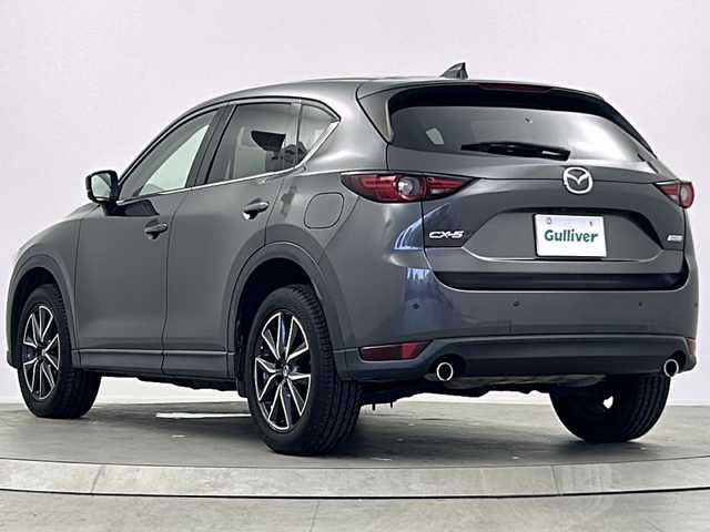 マツダ ＣＸ－５ XD Lパッケージ 大阪府 2017(平29)年 4.8万km マシーングレープレミアムM 純正７インチSDナビ/TV/CD/DVD/ブルートゥース/AUX/USB/バックカメラ/パワーバックドア/ハンドルヒーター/白革シート/・シートヒーター/ヘッドアップディスプレイ/ブラインドスポットモニター/レーダークルーズコントロール/BOSEスピーカー/純正１９インチAW/純正LEDヘッドライト/ビルトインETC