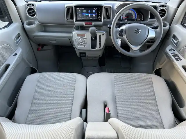 スズキ エブリィ ワゴン PZターボ スペシャル 群馬県 2023(令5)年 3.5万km ブルーイッシュブラックパール3 ワンオーナー/4WD/HDDナビ/Bluetooth/フルセグテレビ/バックカメラ/両側パワースライドドア/シートヒーター/コーナーセンサー/衝突軽減防止装置/横滑り防止システム/アイドリングストップ