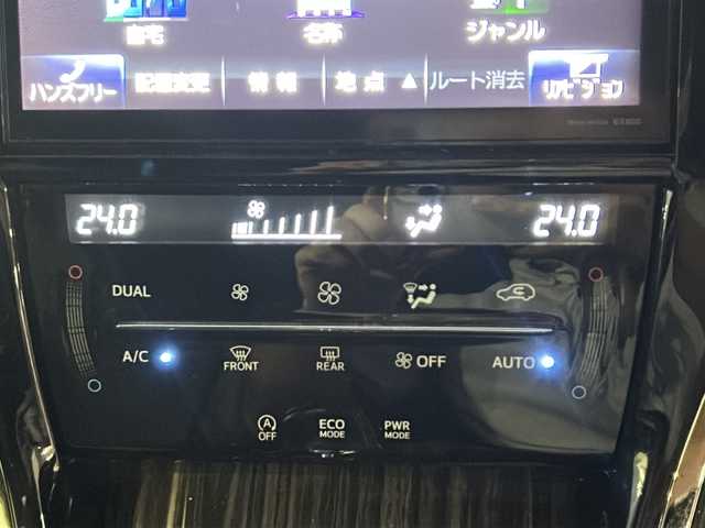 トヨタ ハリアー 京都府 2015(平27)年 7.1万km ホワイトパールクリスタルシャイン 社外９インチナビ　モデリスタエアロ　バックカメラ　パワーシート　クルーズコントロール　ＥＴＣ　アイドリングストップ　Ｂｌｕｅｔｏｏｔｈ　ＬＥＤライト　フルセグテレビ　ハーフレザーシート　禁煙車