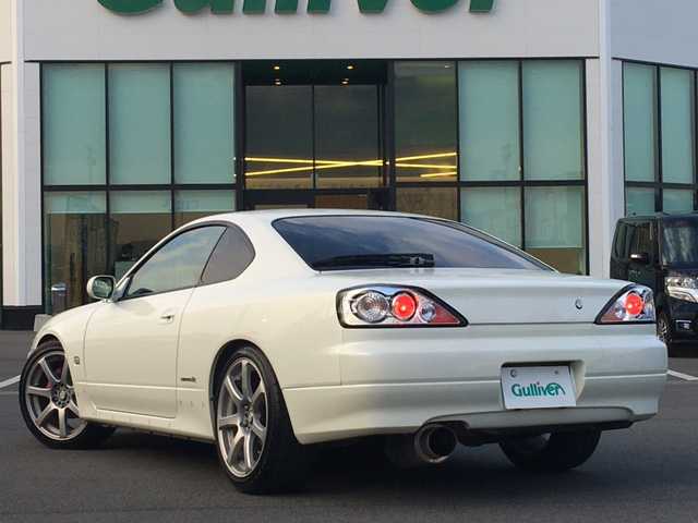 日産 シルビア スペックｒエアロ ナビ Etc S15 ターボ Nismoマフラー 01年式 平成13年式 ホワイトパール Id 中古車検索のガリバー