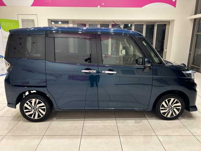 ダイハツ トール カスタムG 埼玉県 2020(令2)年 4.4万km レーザーブルークリスタルシャイン スマートアシスト /9インチメモリナビ/　　CD/DVD/BT/フルセグ /バックカメラ /両側パワースライドドア /オートクルーズコントロール /LEDオートライト /ハーフレザーシート /シートヒーター /純正14インチアルミホイール /電子パーキング/ステアリングスイッチ /純正ETC/禁煙車