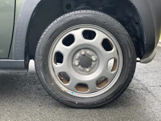 スズキ ハスラー G 静岡県 2017(平29)年 4.6万km クールカーキPM KENWOOD製社外オーディオ(U320)/　AM FM CD USB AUX/スマートキー2本/プッシュスタート/アイドリングストップ/ハロゲンヘッドライト/ベンチシート/電動格納ミラー/取扱説明書/保証書/レーダーブレーキサポート衝突軽減/ETC/シートヒーター(前席)