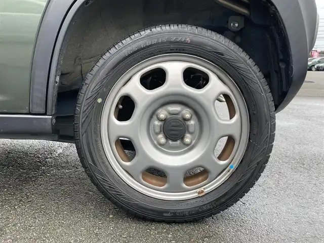 スズキ ハスラー G 静岡県 2017(平29)年 4.6万km クールカーキPM KENWOOD製社外オーディオ(U320)/　AM FM CD USB AUX/スマートキー2本/プッシュスタート/アイドリングストップ/ハロゲンヘッドライト/ベンチシート/電動格納ミラー/取扱説明書/保証書/レーダーブレーキサポート衝突軽減/ETC/シートヒーター(前席)