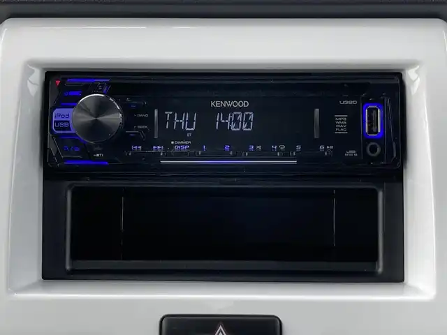 スズキ ハスラー G 静岡県 2017(平29)年 4.6万km クールカーキPM KENWOOD製社外オーディオ(U320)/　AM FM CD USB AUX/スマートキー2本/プッシュスタート/アイドリングストップ/ハロゲンヘッドライト/ベンチシート/電動格納ミラー/取扱説明書/保証書/レーダーブレーキサポート衝突軽減/ETC/シートヒーター(前席)