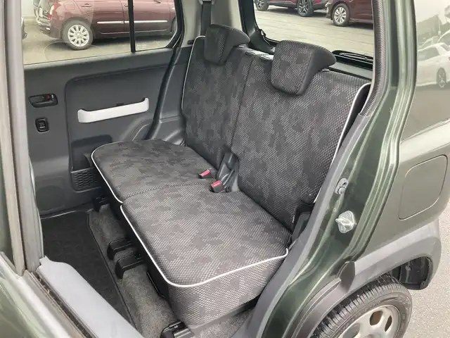 スズキ ハスラー G 静岡県 2017(平29)年 4.6万km クールカーキPM KENWOOD製社外オーディオ(U320)/　AM FM CD USB AUX/スマートキー2本/プッシュスタート/アイドリングストップ/ハロゲンヘッドライト/ベンチシート/電動格納ミラー/取扱説明書/保証書/レーダーブレーキサポート衝突軽減/ETC/シートヒーター(前席)